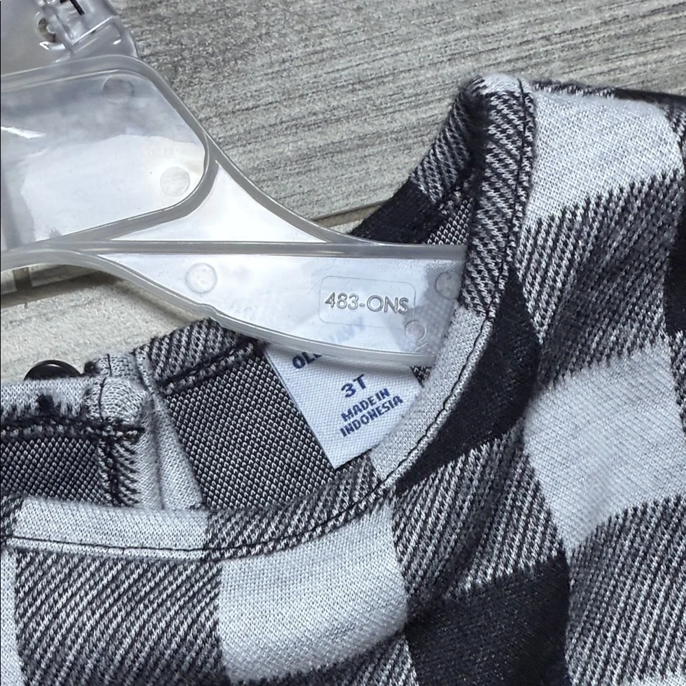 Old Navy Kids Plaid Dress Set of Two Size 3T